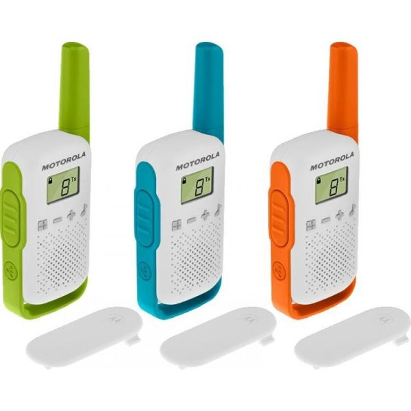 Motorola TALKABOUT T42 - Triple - Green, Blue, Orange Motorola TALKABOUT T42 - Triple - Green, Blue, Orange